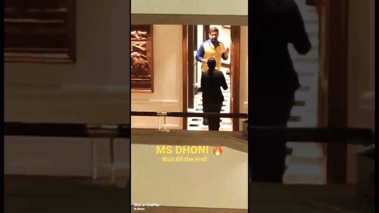 MS Dhoni at Taj Bengal Kolkata IPL 2023 I Chennai Super Kings 