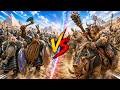 TotalWar Warhammer 3 | 360 Ogre Crushers Vs 3,000 Longbeards