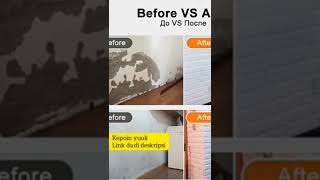 wallpaper stiker dinding dekorasi kamar motif batu   bata#hiasandinding #hiasandindingmurah