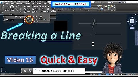 How to Use Break Command, Complete in Just 2 Minutes | Tips & Tricks | AutoCAD with CADENG  #AutoCAD