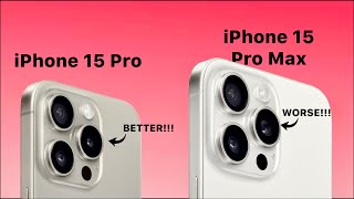 Is Iphone 15 Pro Camera Better Than Iphone 15 Pro Max?