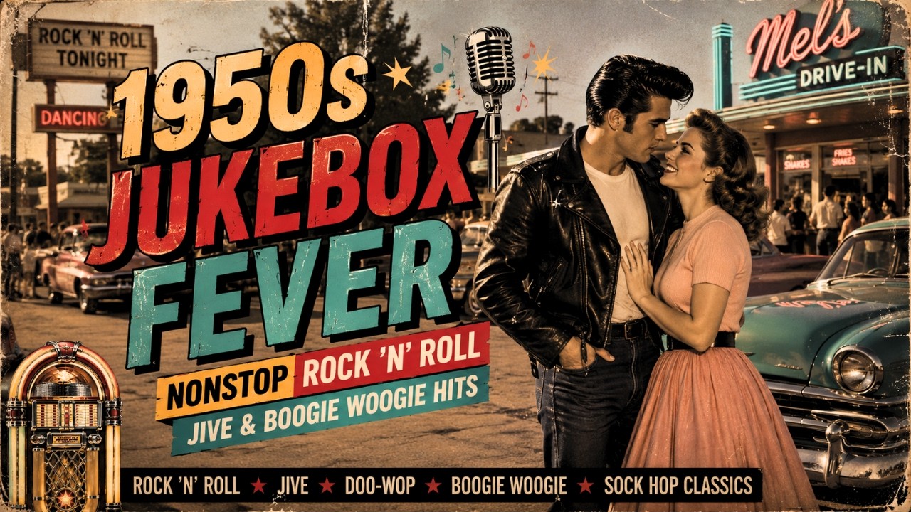 🎙️ Take Me Back to 1957 💃 Vintage Rock 'N' Roll, Jive & Doo-Wop