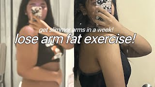lose flabby arms + toned arms in 2 weeks!