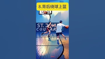 11 rhythmic basketball skills #basketball #animation #basketballtraining