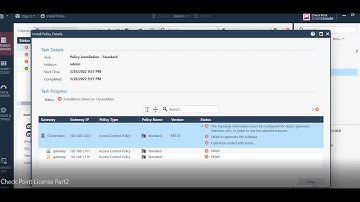 Check Point firewall troubleshooting: There is no Valid License for the Security gateway error Part2