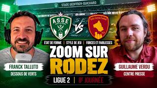Ladversaire Rodez À La Loupe Avant Asse-Raf L2, 8E Journée Avec Guillaume Verdu
