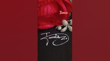 Tamia signature style comments your name like, share, subscribe #youtubeshorts #signaturestyle