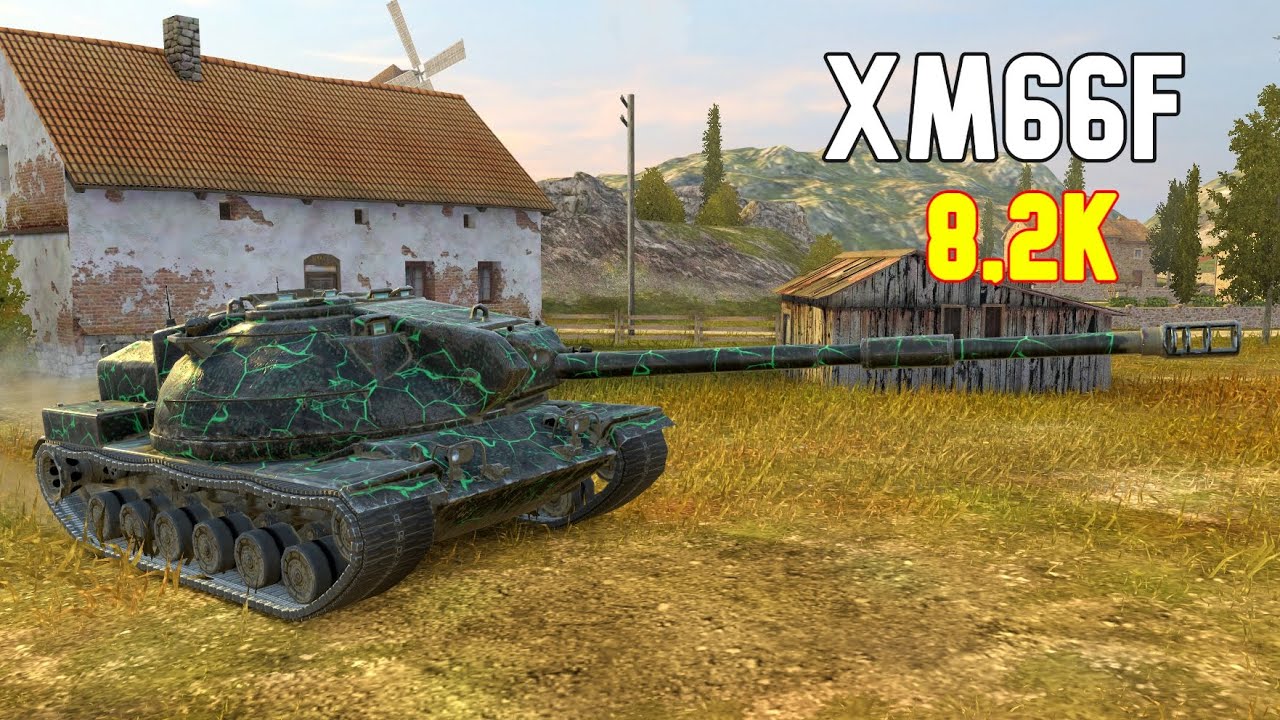 XM66F - 4 Kills • 8,2K DMG • WoT Blitz