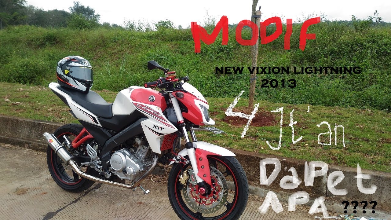 Modifikasi Ringan New Vixion Lightning 2013 Youtube