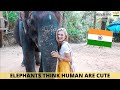 Riding an Elephant in Kerala for first time | My experience | Arjun is scared