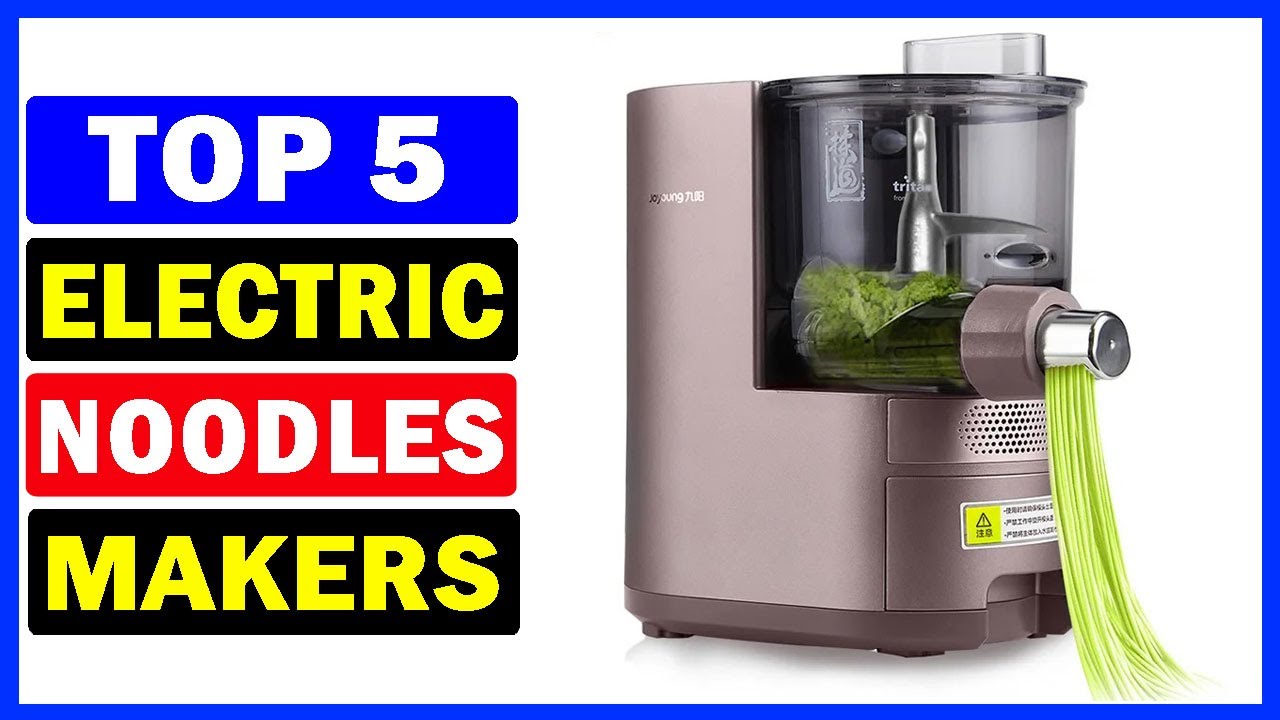 Top 5 Best Electric Noodles Makers Of 2024 - YouTube