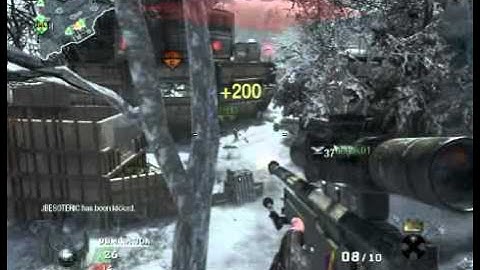 COD Black Ops Long Ass No Scope Array