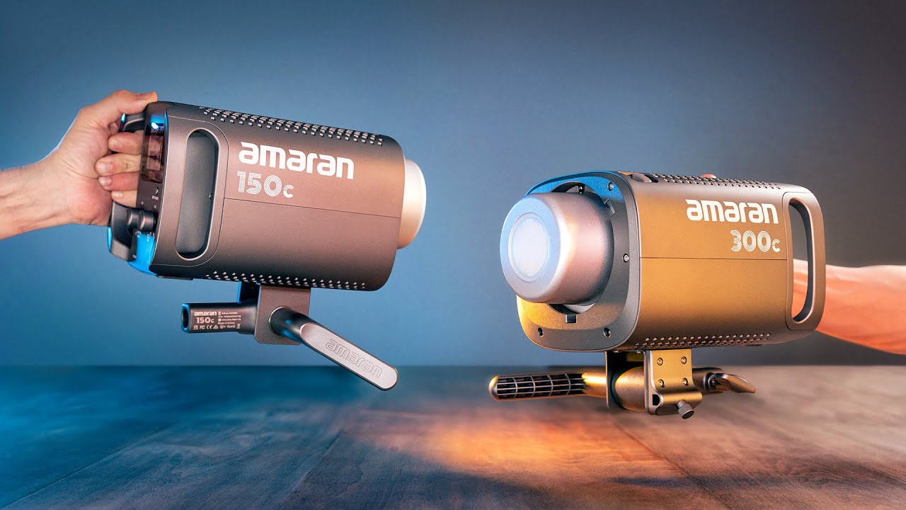Amaran 150c and 300c // Colorful Cinematic Lighting 
