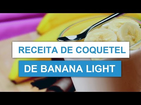 Vídeo: Receita De Coquetel De Banana