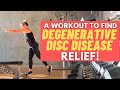 The EXERCISES you need to get STRONG with DEGENERATIVE DISC DISEASE | DISC PAIN RELIEF