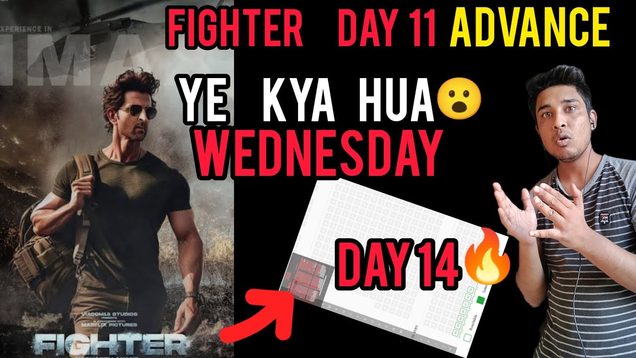 Fighter Day 14 Advance | Fighter Day 14 Advance Booking | Fighter Movie Box Office Collection