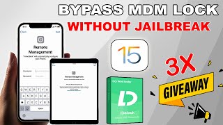 How to Bypass iPhone/iPad MDM Lock Screen iOS 15 & Remove MDM Profile | WooTechy iDelock MDM Unlock