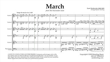 March from "The Nutcracker Suite" (arr. guitar ensemble)