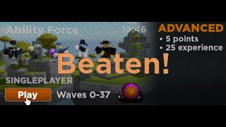 Tower Blitz | How to beat Ability Force Advance Challenge [Tutorial]