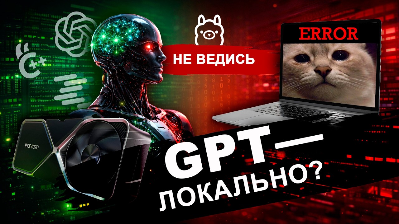 Подробно о локальном запуске GPT (GPU, квантизация, ограничения)