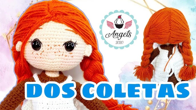 Patrón ojos de crochet, patrón de pelo de muñeca amigurumi, patrón de  muñeca de crochet, peluca de pelo de muñeca, patrón de ojos de muñeca  amigurumi, pelo de muñeca de crochet 