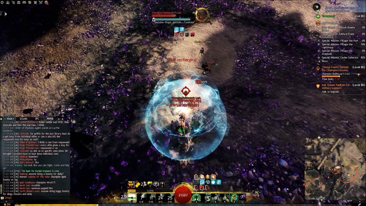 Guild Wars 2 - Champion Balthazar's Lost Bounty (Scourge and Holosmith Duo)