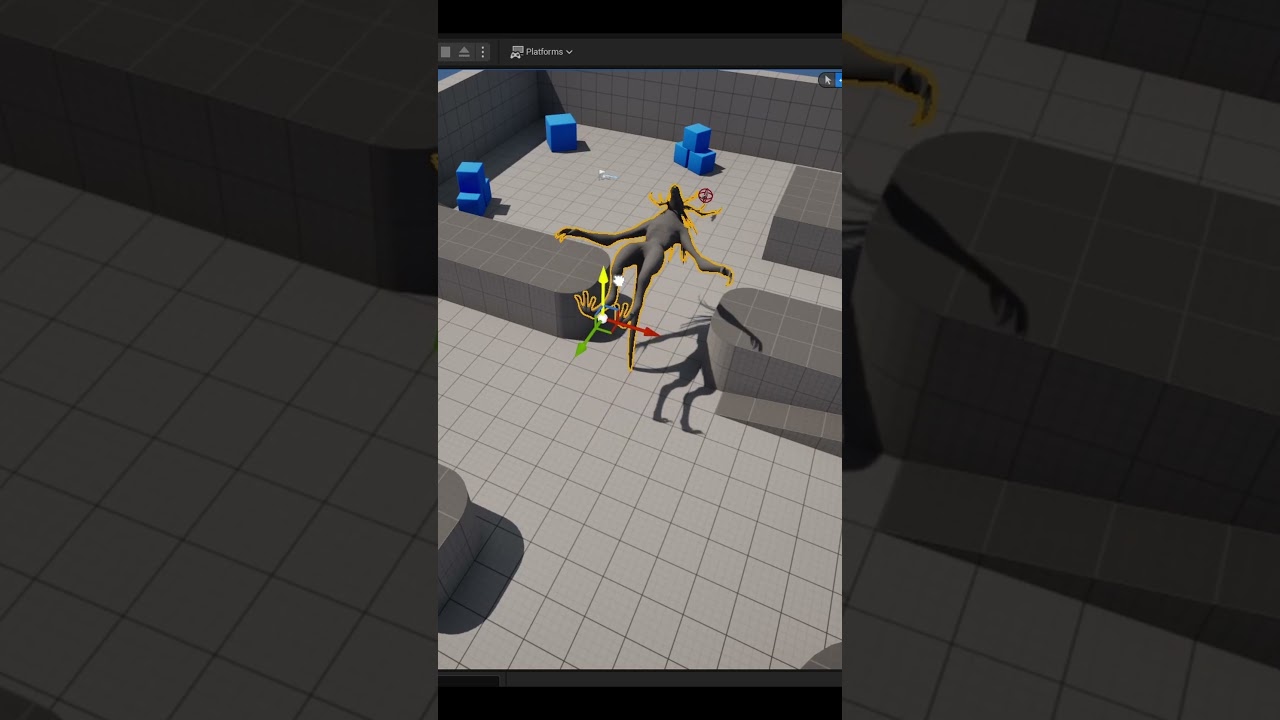 Making A Realistic Horror Game In Unreal Engine 5! #shorts #unrealengine #horrorgaming