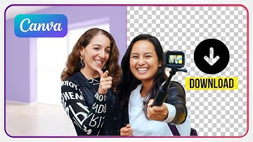 How to Save an Image with a Transparent Background in Canva | No More White Box Ever Again!