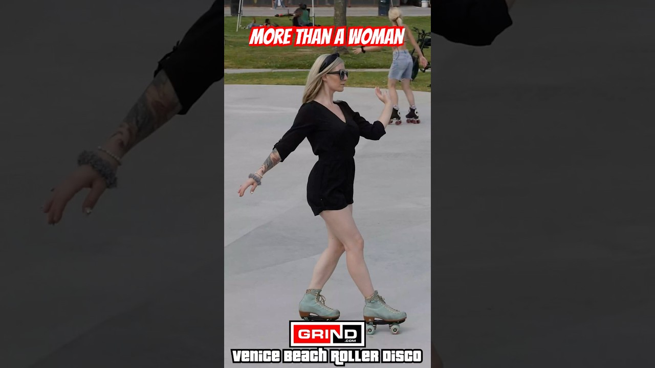 MORE THAN A WOMEN at Venice Beach roller disco Plaza 