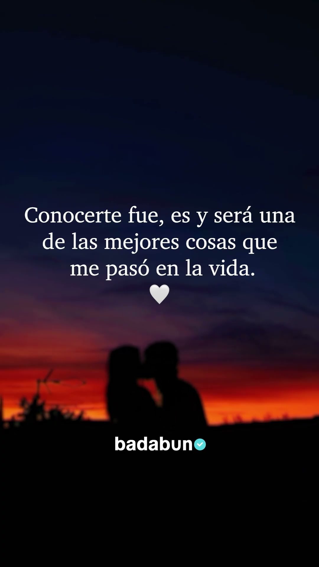 De las mejores cosas que me han pasado en la vida ?
