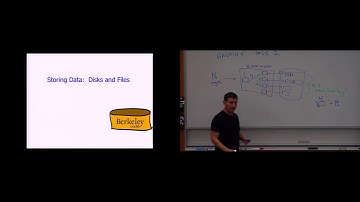 Lecture 05. Storing Data: Disks and Files (CS 186, Spring 2015, UC Berkeley)