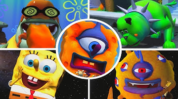 SpongeBob Featuring Nicktoons: Globs of Doom - All Bosses