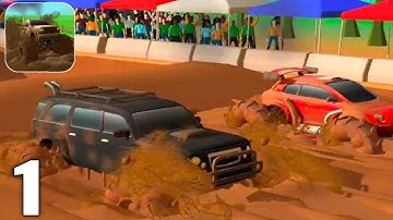 Mud Racing - Gameplay Walkthrough Part 1 All Levels (Android & iOS)