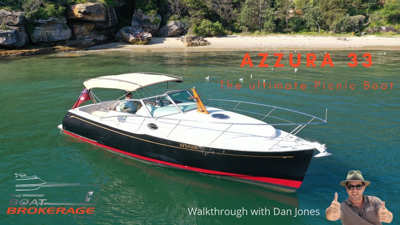 2004 Azzura 33 - Walkthrough with Dan Jones