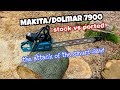 Makita/Dolmar 7900 stock vs ported