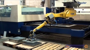 Sorting system with robot on gantry - Starmatik
