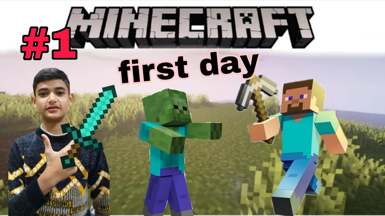 First time play minecraft part 1 - YouTube