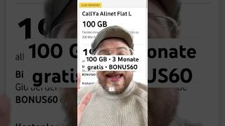 100GB 3 Monate gratis #vodafone #prepaid #bonus60 #deal #spar