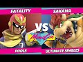 Momocon 2023  fatality captain falcon vs sakana bowser smash ultimate  ssbu