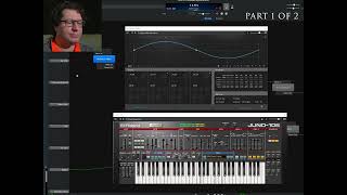 Using MIDIShaper to modulate multiple parameters in any live VST instrument using custom waveforms