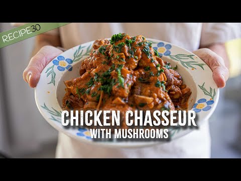 Creamy Chicken Chasseur with Mushrooms