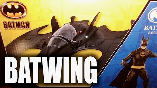 Spin Master '89 Batwing & Michael Keaton Batman Returns Spin Master Action Figure Vehicle Review