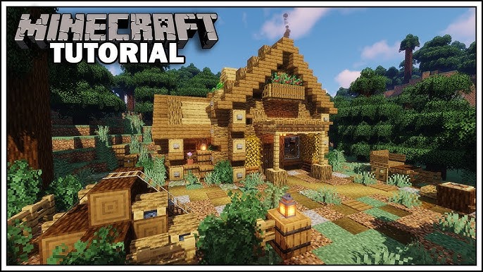 the-yumness: “A simple but nice wooden Minecraft house. Check out the  flower b #woodenflowerb…