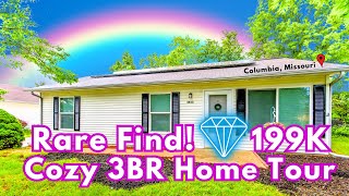 Tour a Rare Find! 3 Bed, 2 Bath Home Under $200K in Columbia, Missouri 🏡☔