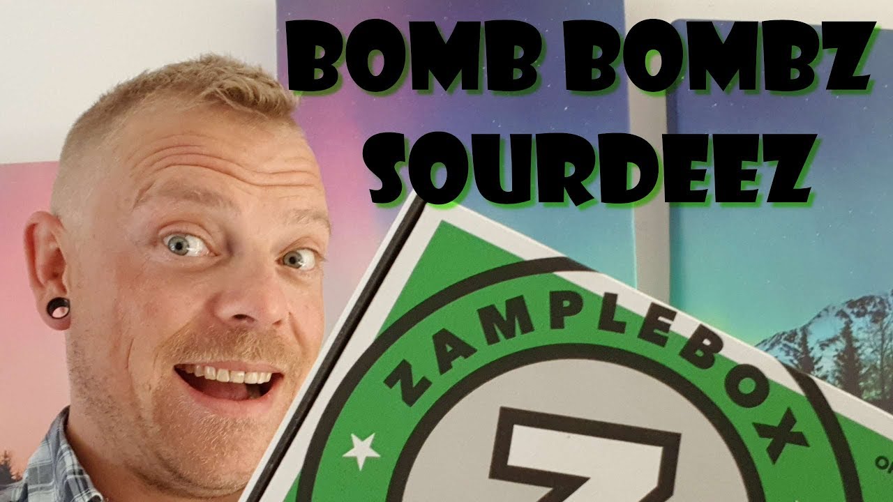 ZAMPLEBOX JUICE REVIEW [BOMB BOMBZ SOURDEEZ] VAPE ON!