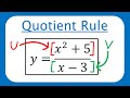 Quotient Rule + FIVE Past Exam Questions! - Edexcel A Level Maths, Differentiation Year 2