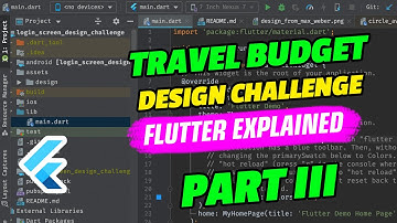 Travel Budget Login Design Challenge - Part 3 - Flutter Explained
