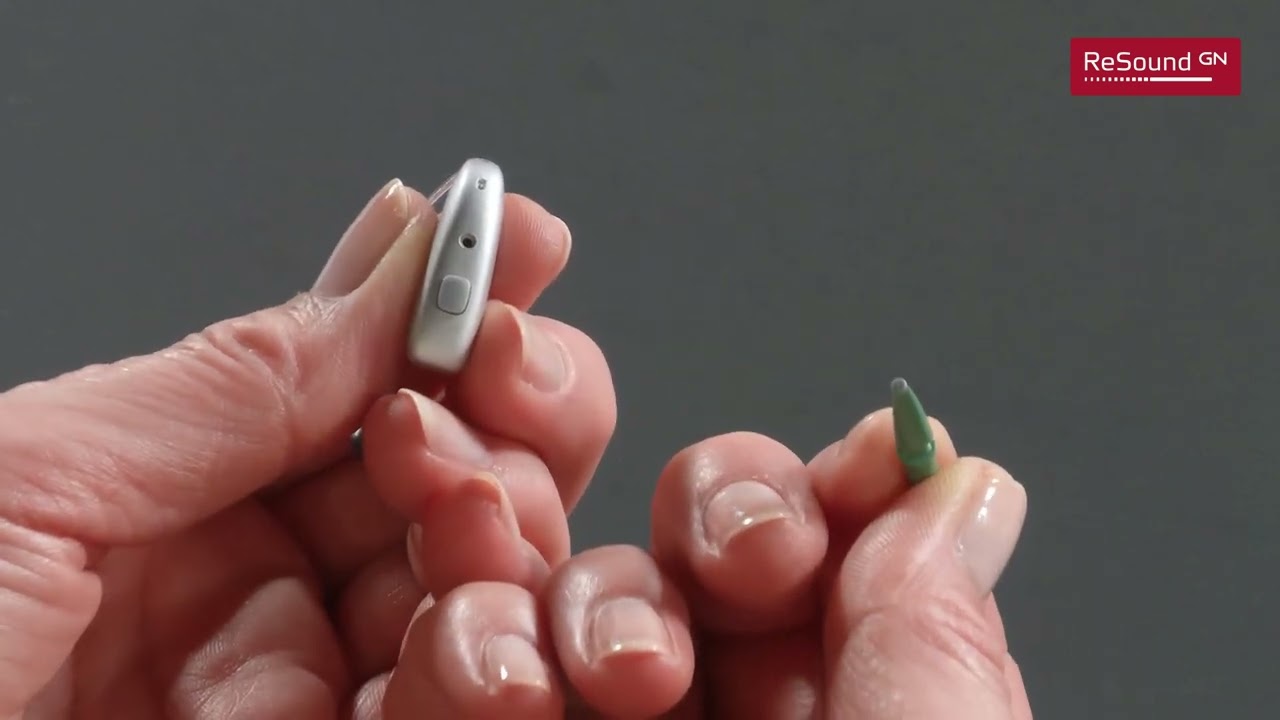 ReSound Vivia - How to change microphone filters for microRIE hearing aids