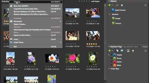 Photoshop Elements 9.0 Tutorial Creating a New Catalog Adobe Training Lesson 2.10