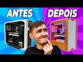 Montando o PC DO CLIENTE em um GABINETE DE MADEIRA 🤪 (TROCA DE GABINETE)